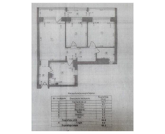 Mosilor, Obor vanzare ap. 3 camere